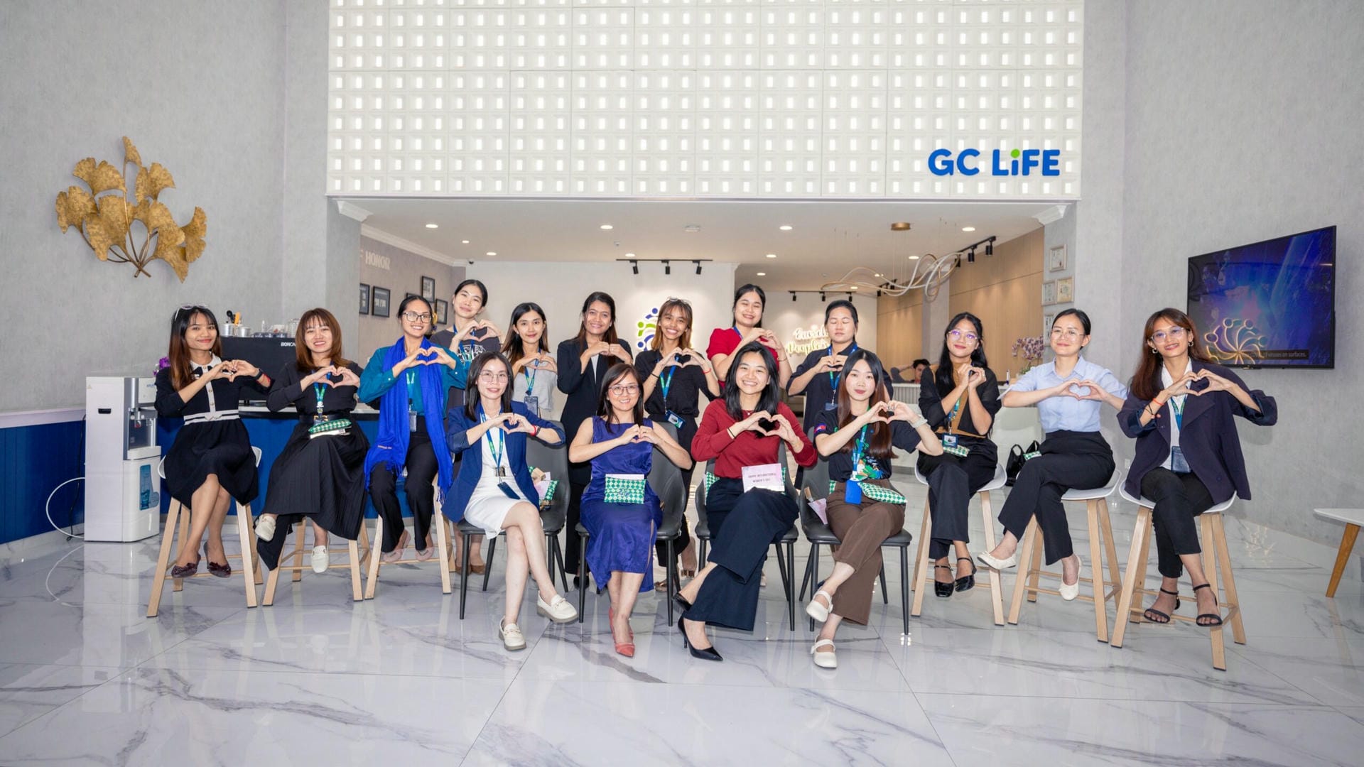 GC Life អបអរសាទរទិវាសិទ្ធិនារីអន្តរជាតិ 8 មីនា
